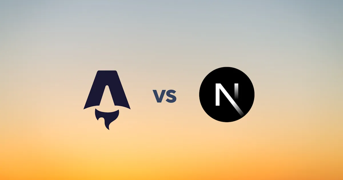 Astro.js vs. Next.js: Which One Should You Choose?